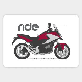 Ride nc750x red/silver Magnet